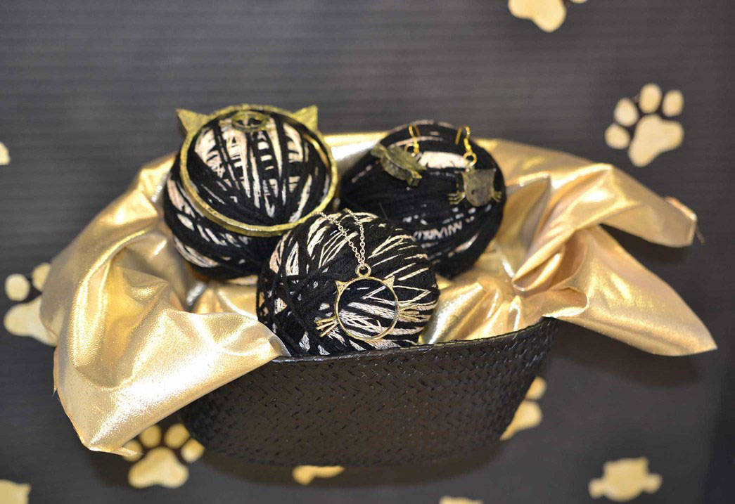 Fashion design jewelry created in 3D printer