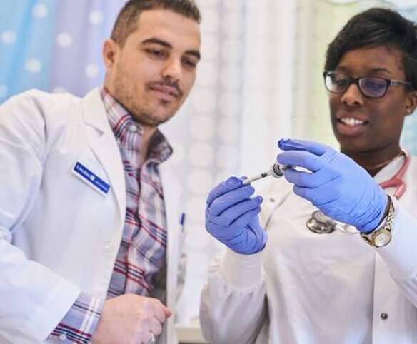 Accelerated nursing student at Ursuline College
