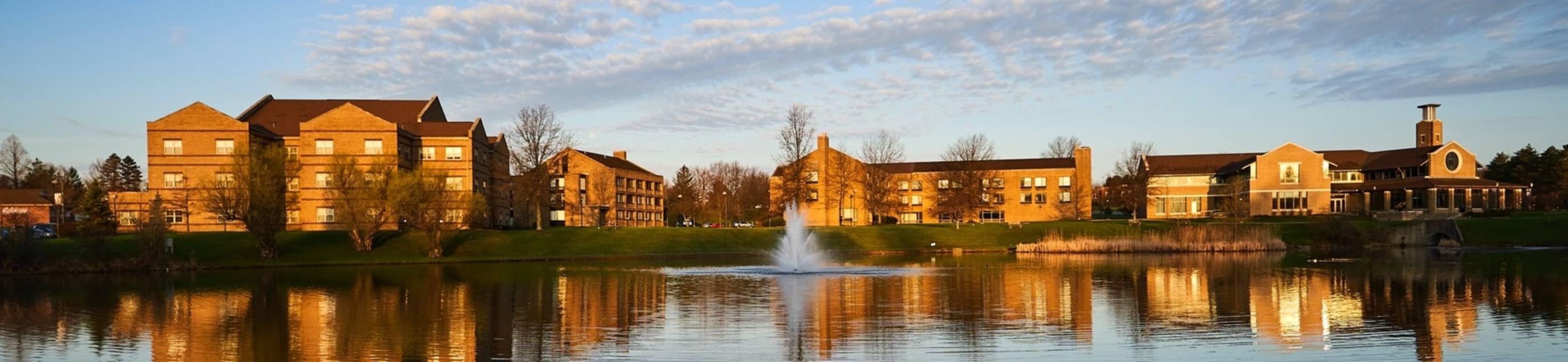Ursuline college campus at dusk10