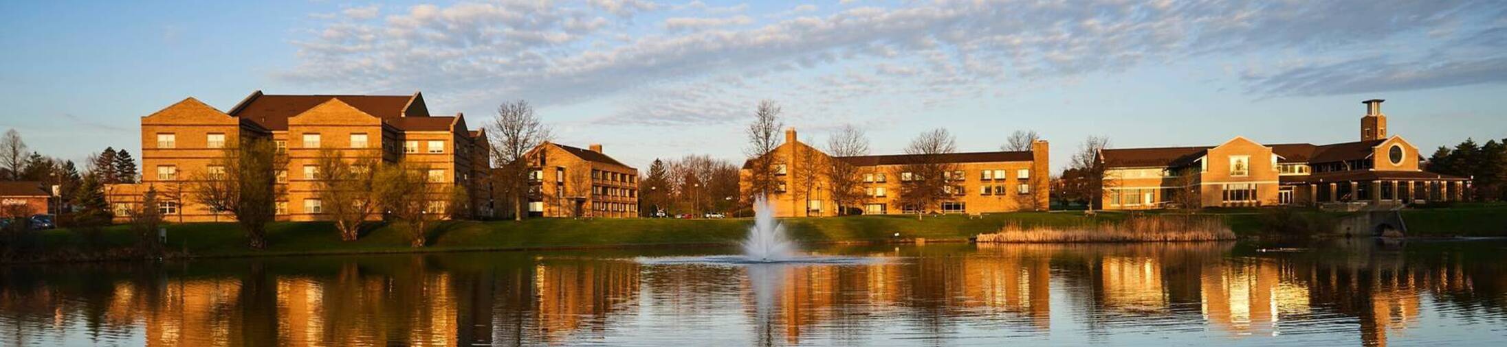 Ursuline college campus at dusk9