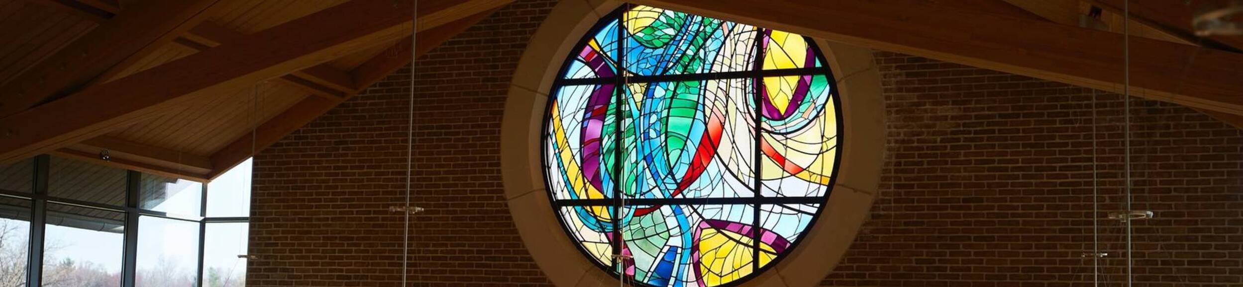 Ursuline college stained glass window5